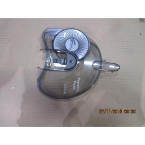 BUCKET LID ASSEMBLY TRANSPARENT STEEL SILVER