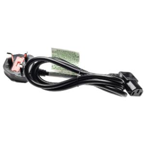 BLK POWER CABLE 3X1 H05VVF UK L1200MM